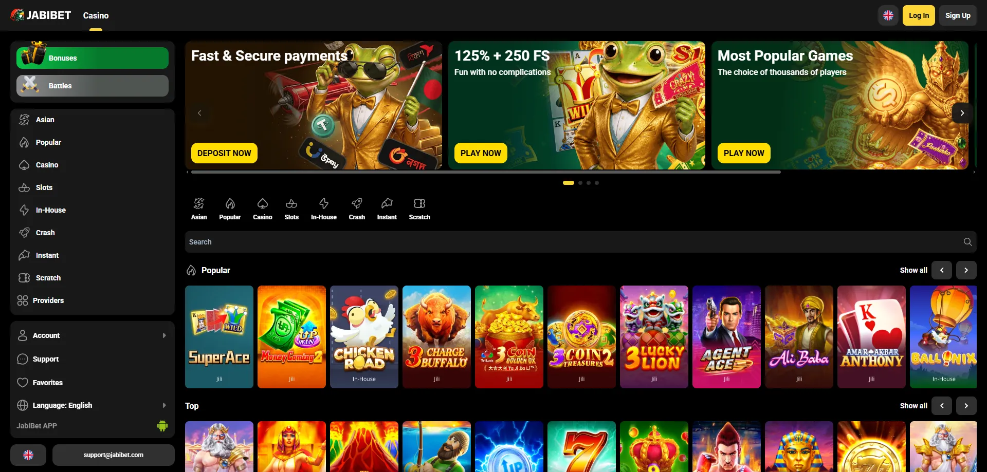 Jabibet Casino deposit and withdrawal methods — Nagad, Rocket, Mobile Pay
