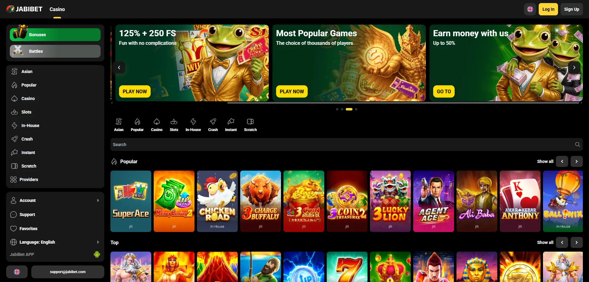 Jabibet Casino ৳5,000 welcome bonus and daily promotions for Bangladesh